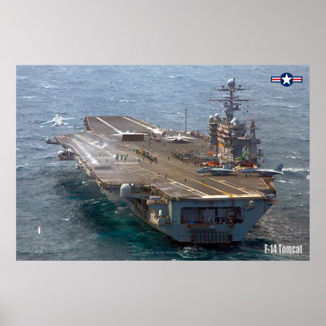 F-14 TOMCAT "CARRIER" POSTER (Vorne)