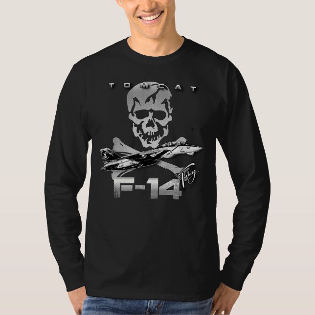 F-14 Tomcat Fighterjet T-Shirt (Vorderseite)