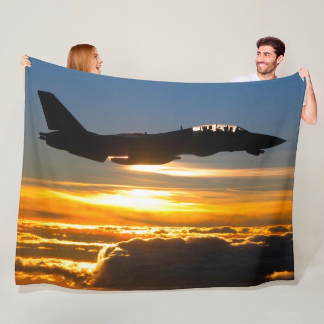 F-14 TOMCAT FLEECEDECKE (Beispiel)