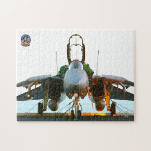 F-14 TOMCAT "FLIGHTDECK" (11 x 14 Zoll) Puzzle