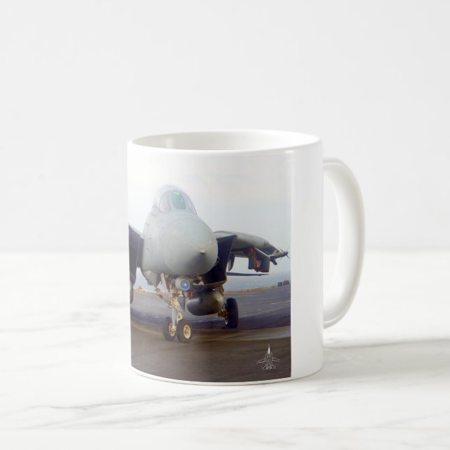 F-14 TOMCAT "FLIGHTDECK" KAFFEETASSE (VorderseiteRechts)