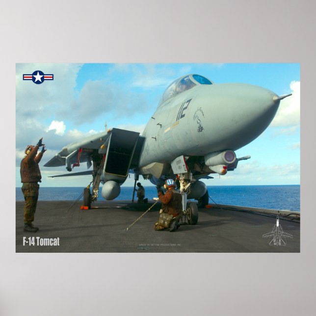 F-14 TOMCAT "FLIGHTDECK" POSTER (Vorne)