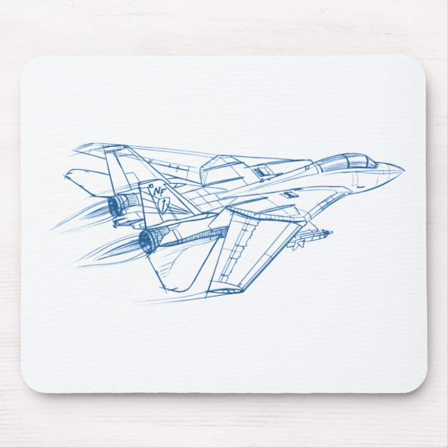 F-14 Tomcat Grumman Mousepad (Vorne)