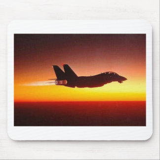 F-14 TOMCAT IM NEBENBRENNER MOUSEPAD