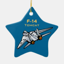 F-14 Tomcat Jet Aircraft Keramik Ornament