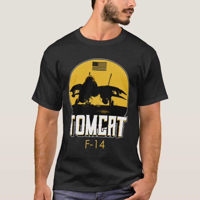 F-14 Tomcat-Kampfjet-T - Shirt (Vorderseite)