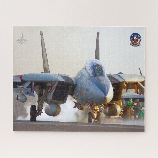 F-14 TOMCAT "LAUNCH" (16 x 20 Zoll) Puzzle (Horizontal)