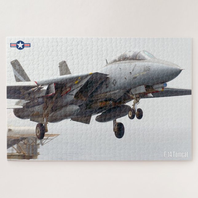 F-14 TOMCAT "LAUNCH" (20 x 30 Zoll) Puzzle (Horizontal)