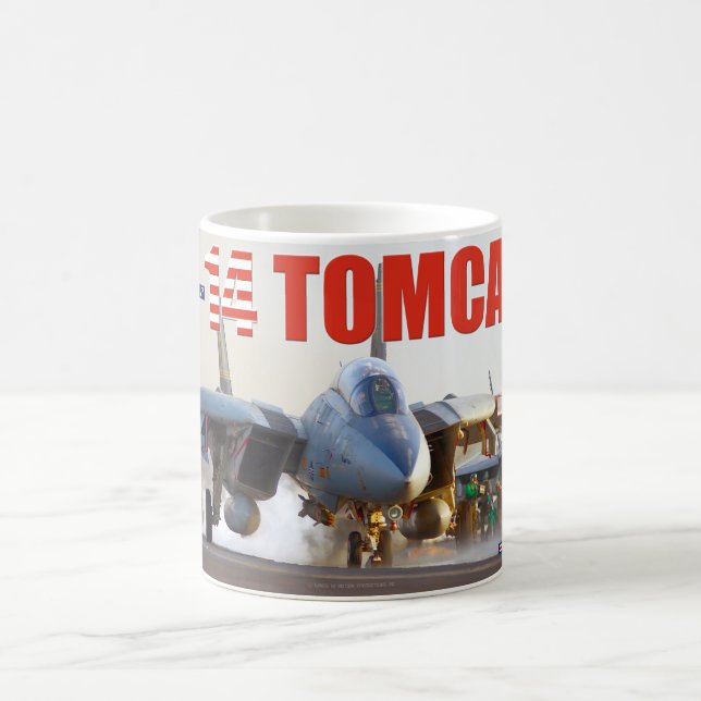 F-14 TOMCAT "LAUNCH" KAFFEETASSE (Mittel)