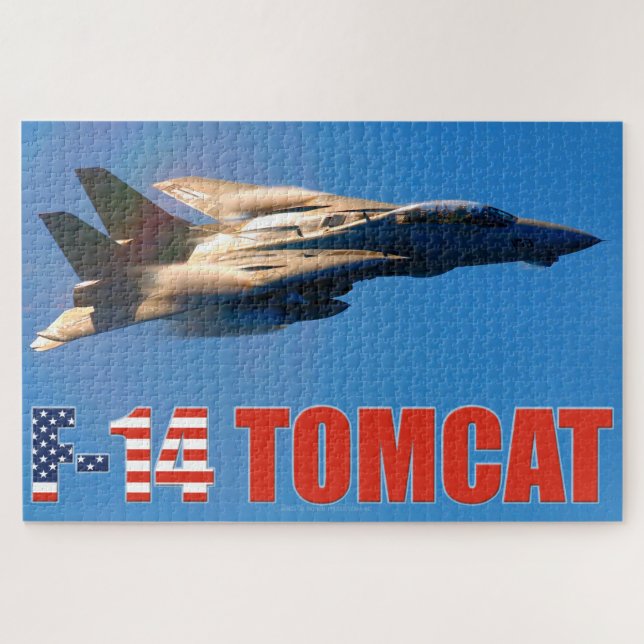 F-14 TOMCAT "MACH RUN" (20 x 30 Zoll) Puzzle (Horizontal)