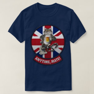 F-14 Tomcat Maskottchen Großbritannien T-Shirt