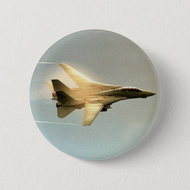 F-14 TOMCAT MIT DAMPF BUTTON (Vorderseite)
