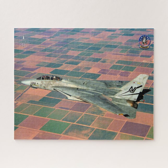 F-14 TOMCAT "ON PATROL" (16x20 Zoll) Puzzle (Horizontal)