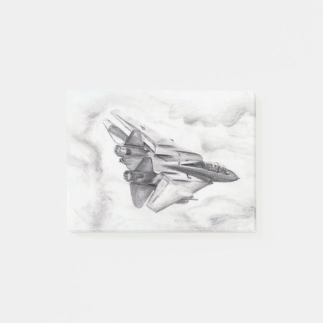 F-14 Tomcat Post-it Klebezettel (Vorderseite)