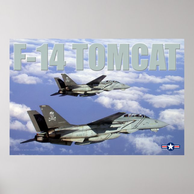 F-14 TOMCAT POSTER (Vorne)