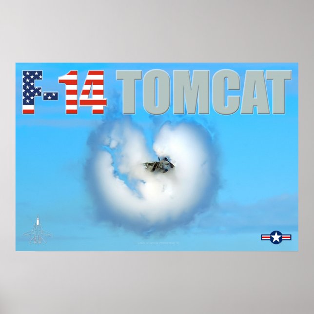 F-14 TOMCAT POSTER (Vorne)