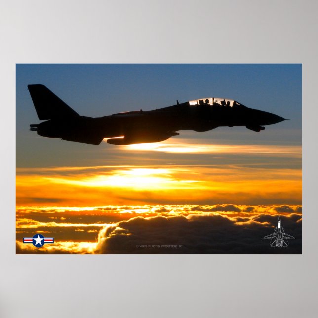 F-14 TOMCAT POSTER (Vorne)