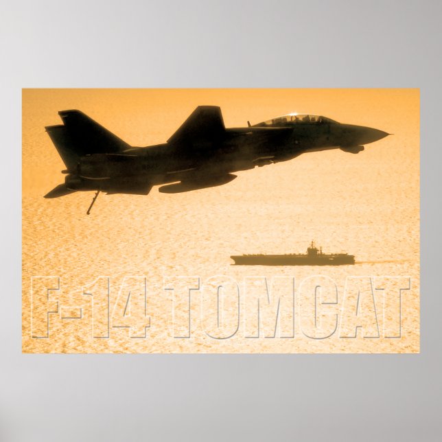 F-14 TOMCAT POSTER (Vorne)