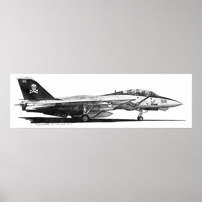 F-14 Tomcat - Poster (Vorne)