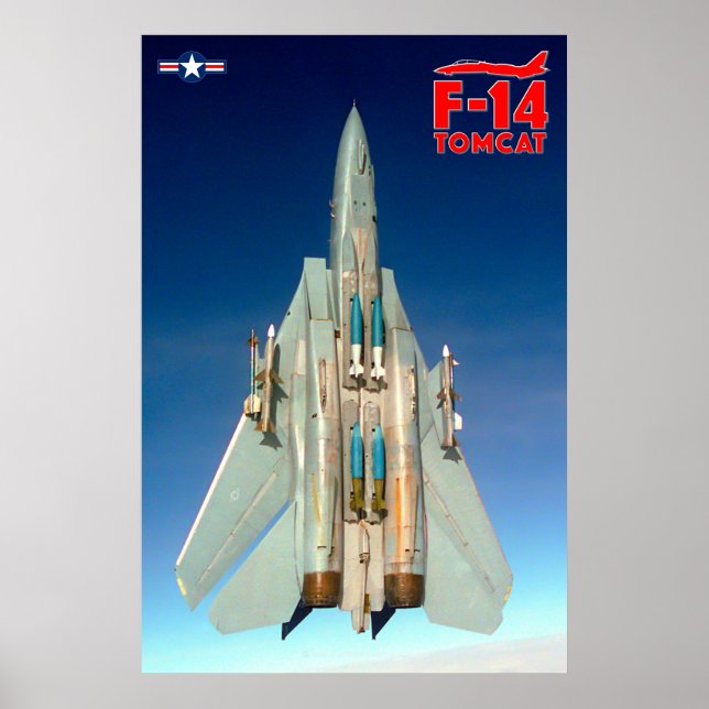 F-14 TOMCAT POSTER (Vorne)