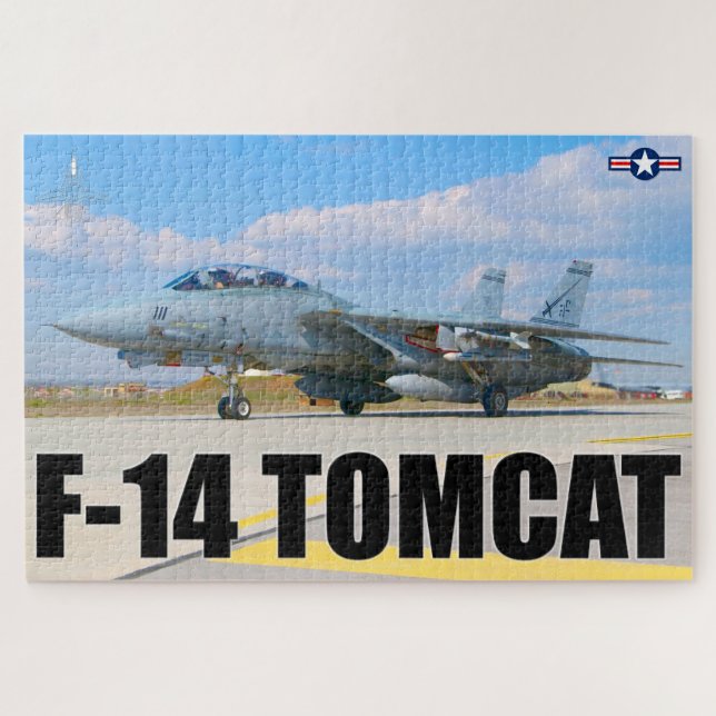 F-14 TOMCAT "PREFLIGHT" (20 x 30 Zoll) Puzzle (Horizontal)