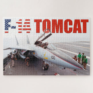 F-14 TOMCAT "PREFLIGHT" (20 x 30 Zoll) Puzzle