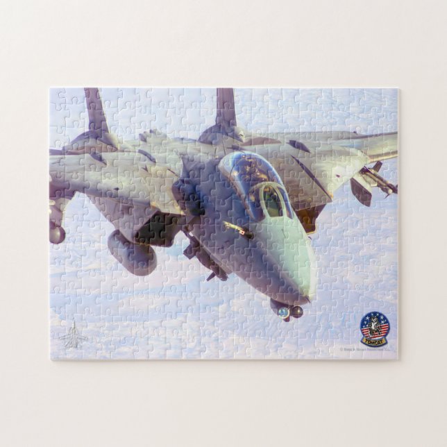 F-14 TOMCAT "REFUEL" (11 x 14 Zoll) Puzzle (Horizontal)