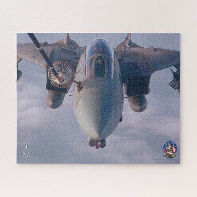 F-14 TOMCAT "REFUELING" (16 x 20 Zoll) Puzzle (Horizontal)