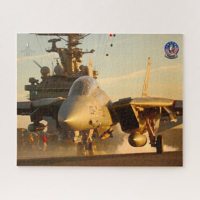 F-14 TOMCAT "SUNSET LAUNCH" (16x20 inch) Puzzle (Horizontal)