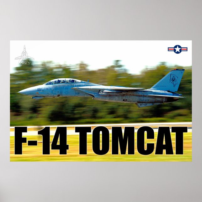F-14 TOMCAT "TAKEOFF" POSTER (Vorne)