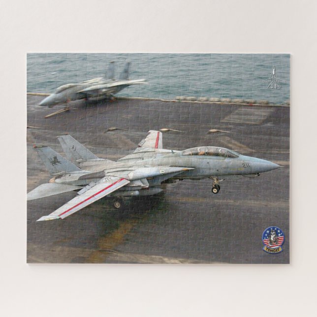F-14 TOMCAT "TRAP" (16 x 20 Zoll) Puzzle (Horizontal)
