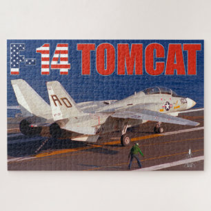 F-14 TOMCAT "TRAP" (20 x 30 Zoll) Puzzle