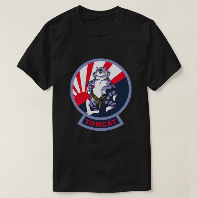 F-14 Tomcat VF-111 Sundowner Classic T-Shirt (Design vorne)