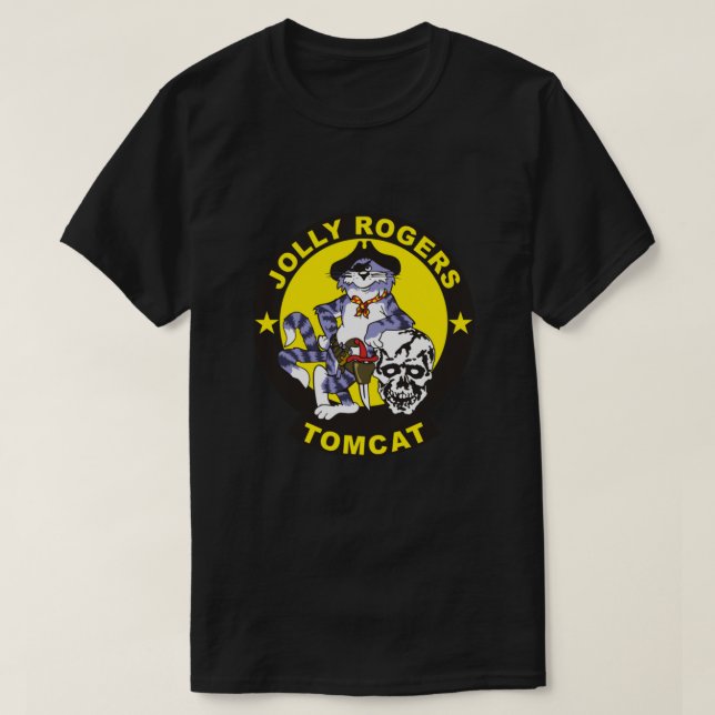 F-14 Tomcat VF-84 Jolly Rogers Classic T-Shirt (Design vorne)