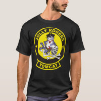 F-14 Tomcat VF-84 Piratenflaggen Klassischer T - S