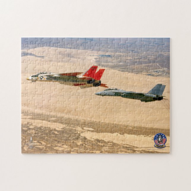F-14 TOMCAT "WINGMAN" (11 x 14 Zoll) Puzzle (Horizontal)