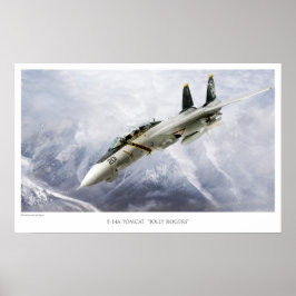 F-14A TOMCAT VF-84-PIRATENFLAGGEN POSTER