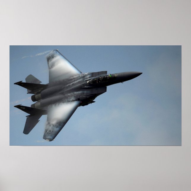 F-15-Adlerflugzeug Poster (Vorne)