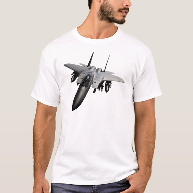 F-15 Eagle Düsenjäger T-Shirt (Vorderseite)