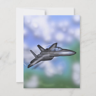 F-15-Kampfjet Einladung