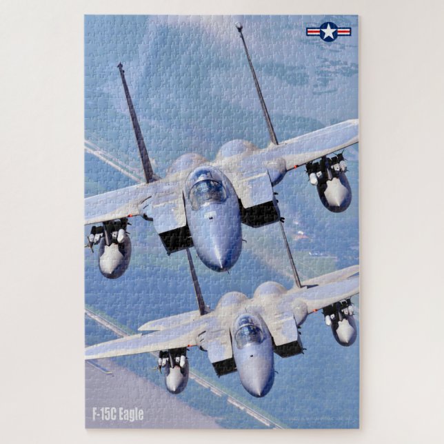 F-15C EGFL (20x30 INCH) Puzzle (Vertikal)
