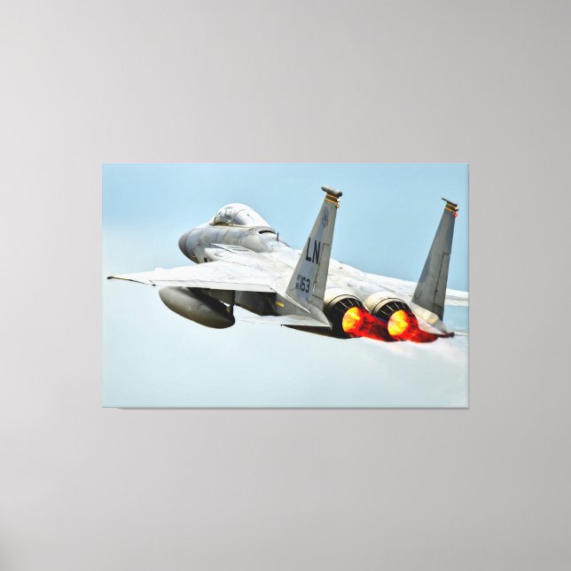 F-15C EGFL 40x60 Leinwanddruck (Vorderseite)