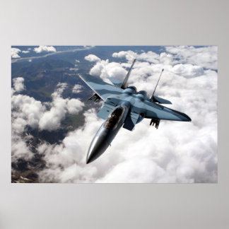 F-15C über Alaska-Poster Poster