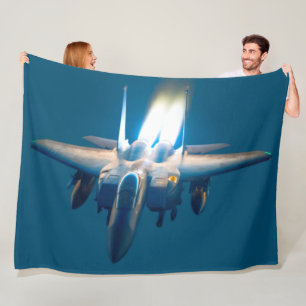 F-15E STRIKE EAGLE FLEECEDECKE
