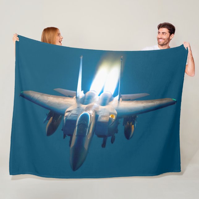F-15E STRIKE EAGLE FLEECEDECKE (Beispiel)