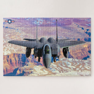 F-15E STRIKE EAGLE - GRAND CANYON (20x30 INCH) Puzzle