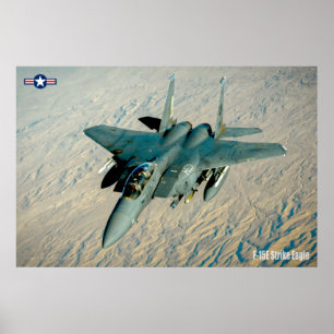 F-15E STRIKE EAGLE POSTER