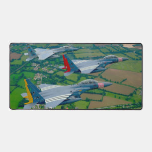 F-15E STRIKE EAGLE und F-15C EGFL Schreibtischunterlage