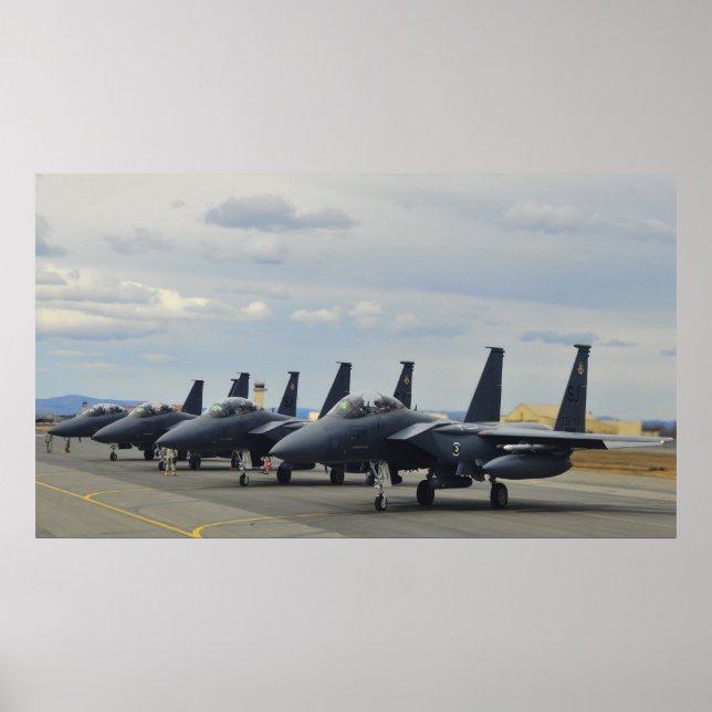F-15E Strike Eagles Poster (Vorne)