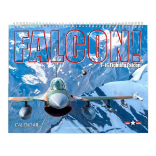 F-16 BEKÄMPFUNGSFALCON KALENDER